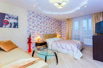 Нежная светлая спальня